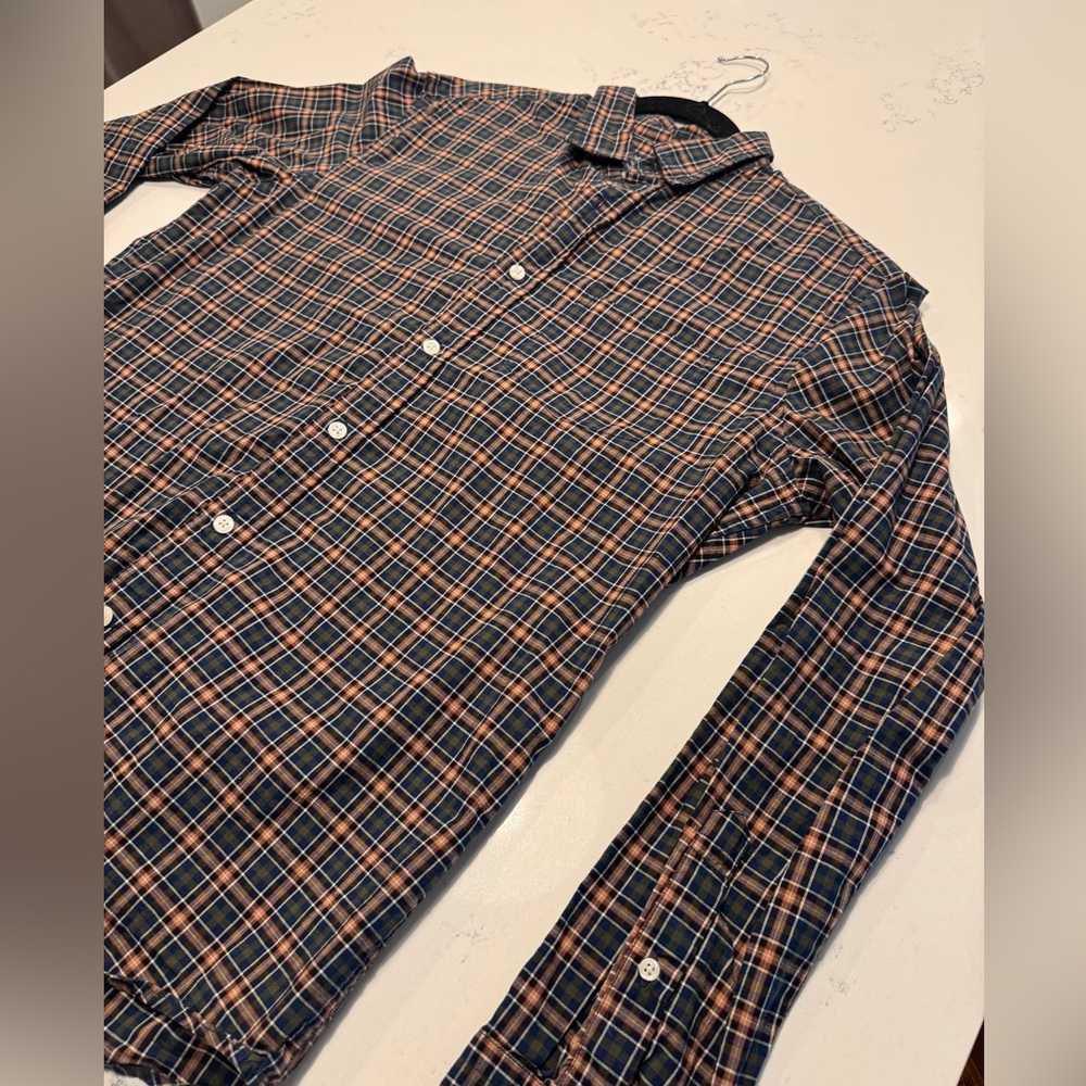 GAP plaid regular fit casual button shirt